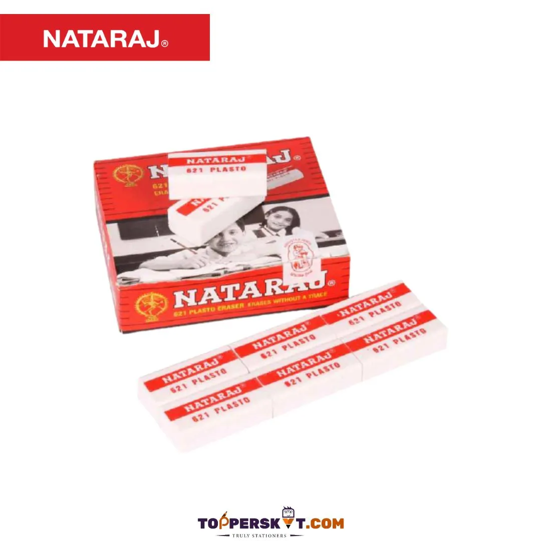 Natraj 621 Non-Toxic Eraser - Small ( Pack of 20 )