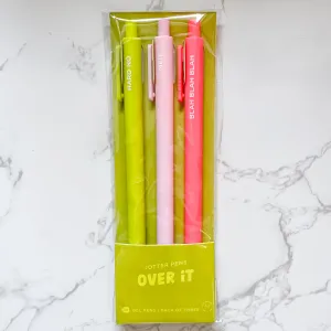 Over It Jotter Pens Set of 3