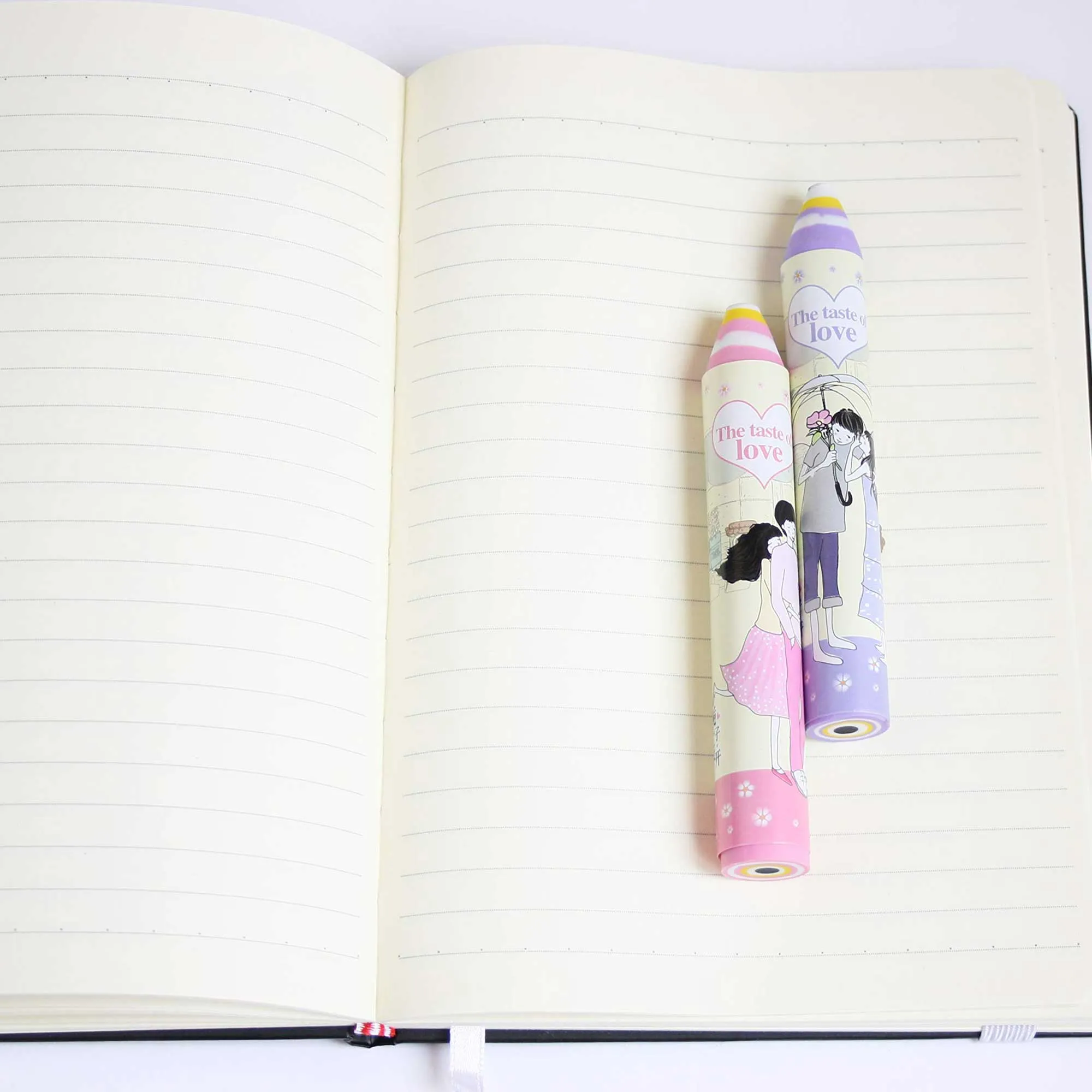 Pack of 2 Cute and Stylish Erasers - Fun and Decorative Desk Accessories