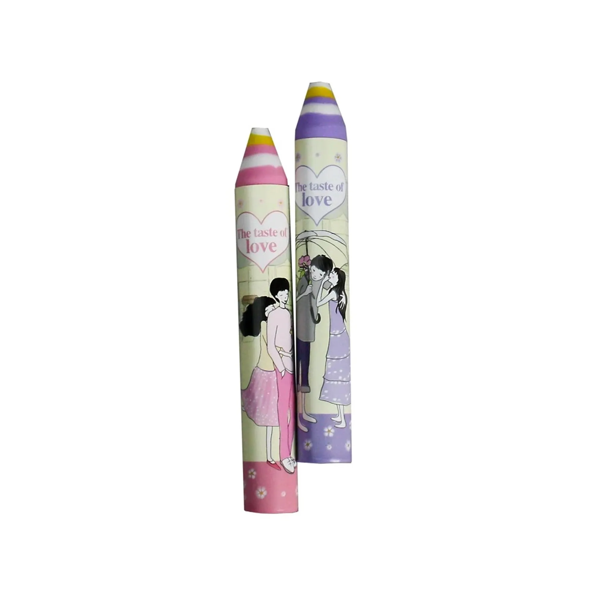 Pack of 2 Cute and Stylish Erasers - Fun and Decorative Desk Accessories