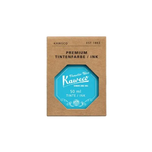 Paradise Blue Kaweco Bottled Ink 50ml