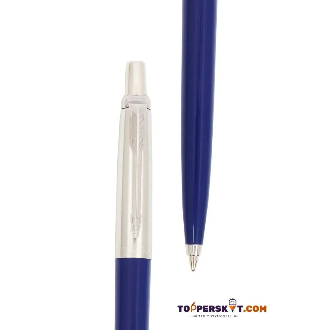 Parker EST-1888 Jotter Ball Pen With Stainless Steel - Blue (Pack of 1)