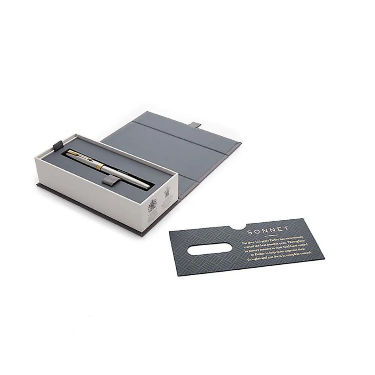 Parker Sonnet Stainless Steel GT Fountain Pen