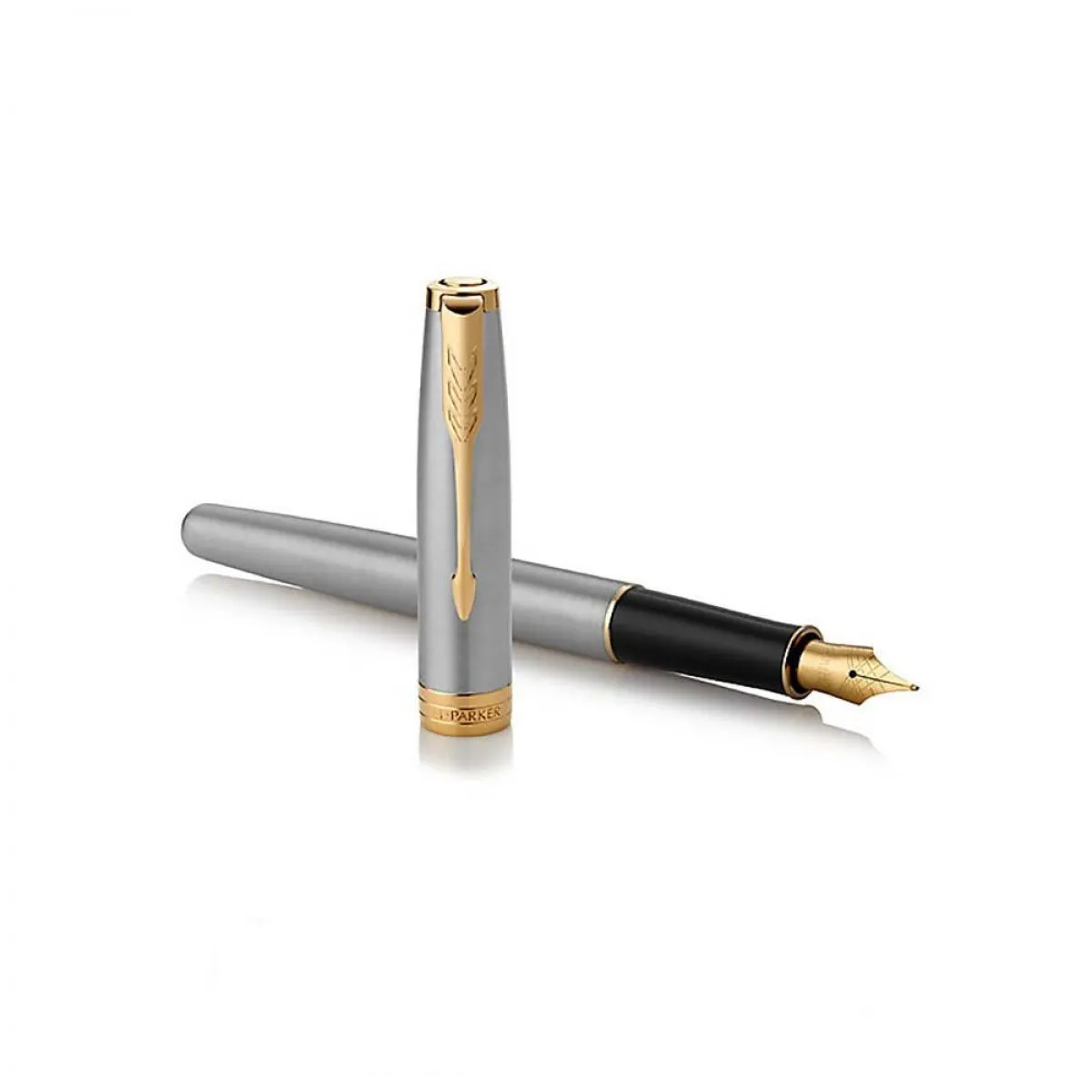 Parker Sonnet Stainless Steel GT Fountain Pen