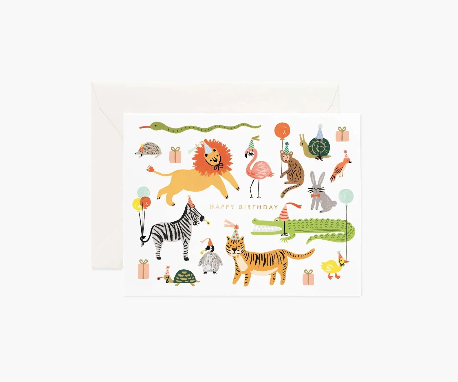 Party Animals Birthday Card