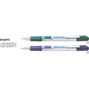 Pental Click Twist-Erase Mechanical Pencil Multicolour 0.7mm Green