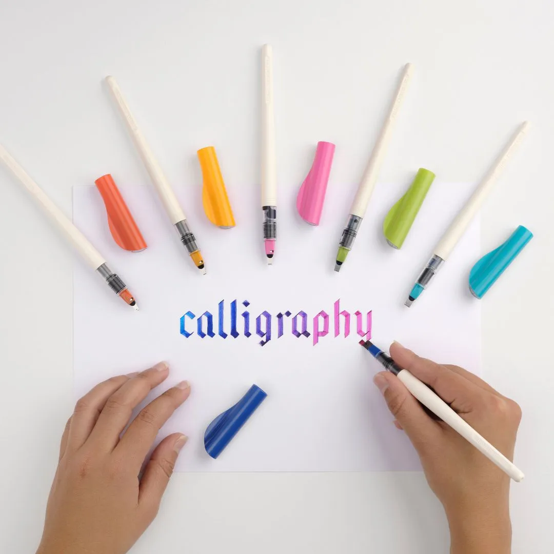 Pilot Parallel Pen Refills Mixable Assorted Colours X12