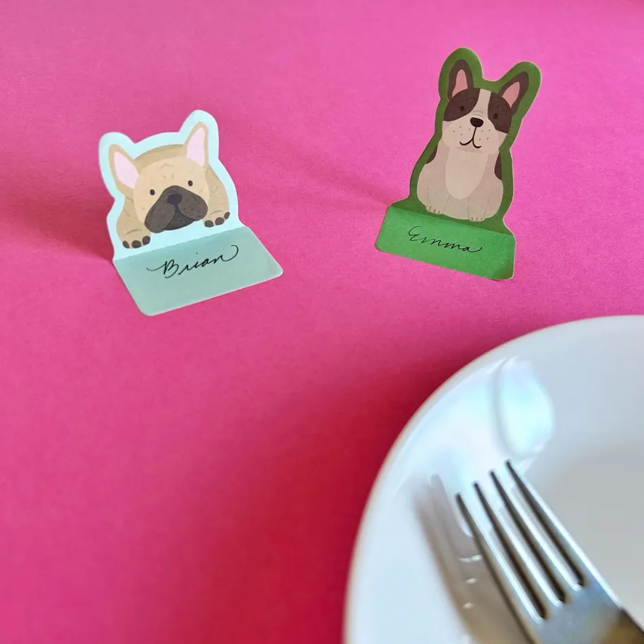 Pop Up Sticky Notes: Frenchie Dogs