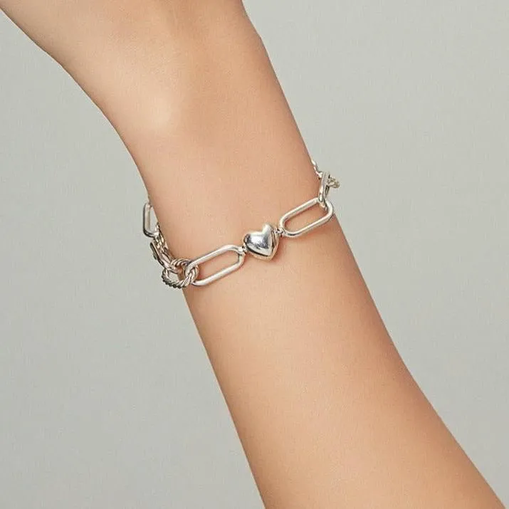 Punk Love of Paper Clips Bracelet