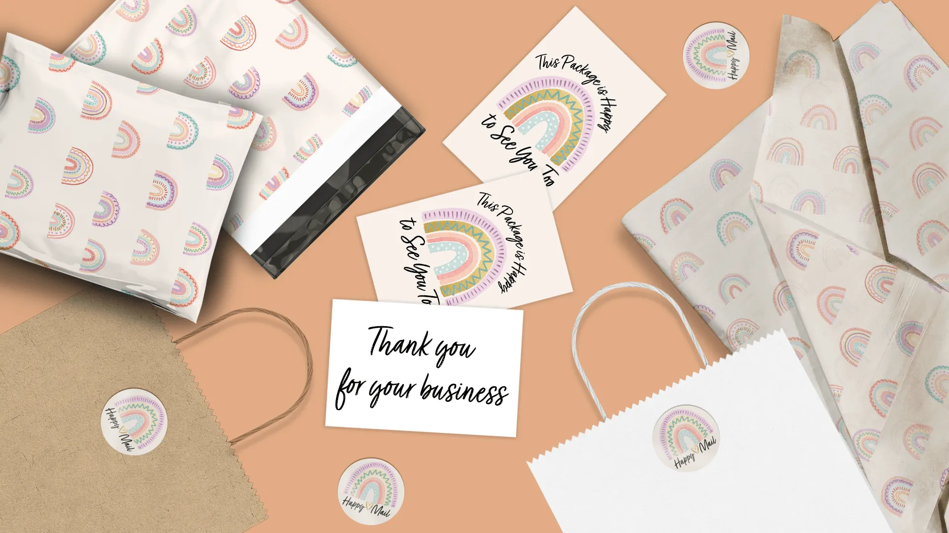 Rainbows Insert Cards