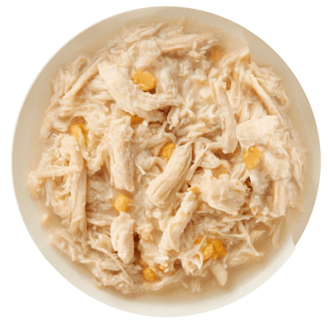 RAWZ® Shredded Chicken and Egg Recipe 2.46-oz, Wet Cat Food