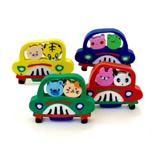 Road Trip Animals Little Erasers