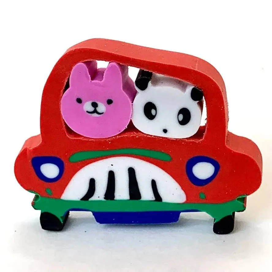 Road Trip Animals Little Erasers