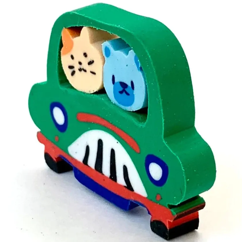 Road Trip Animals Little Erasers