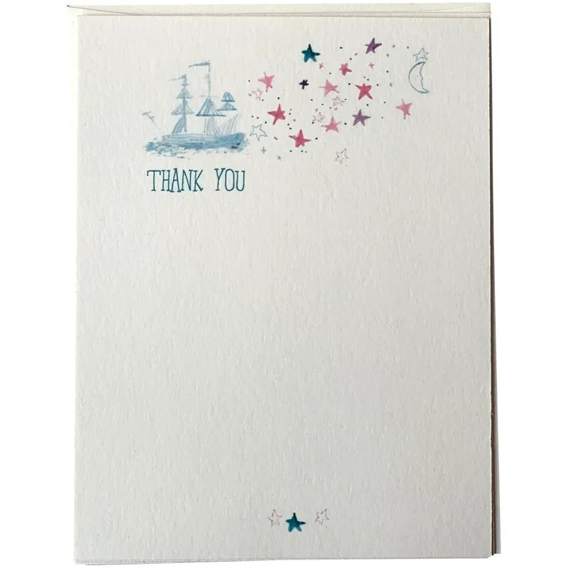 Sail Away in the Night Notecards