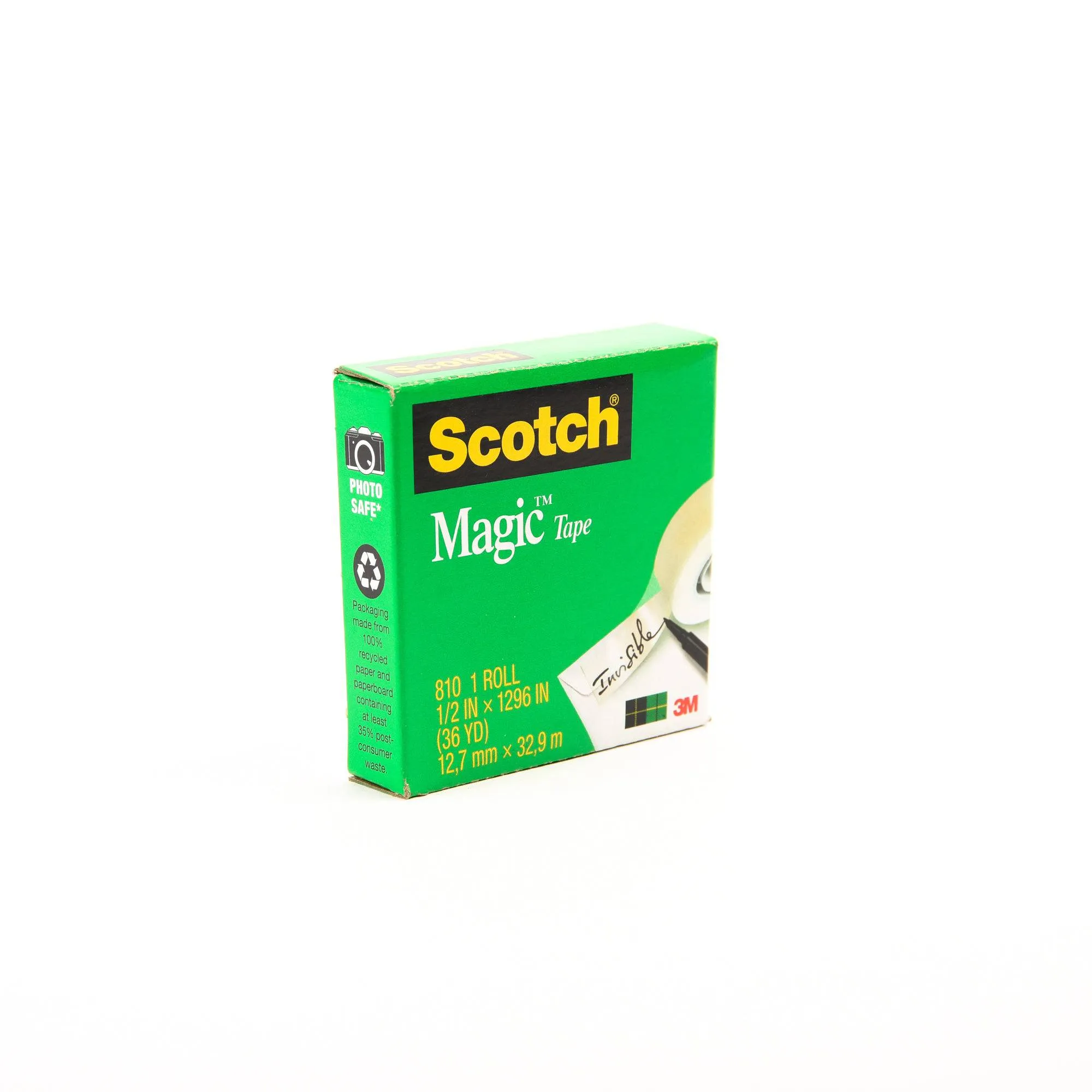 Scotch Magic Tape in Box 1/2 x 36 yd 12mm x 33m
