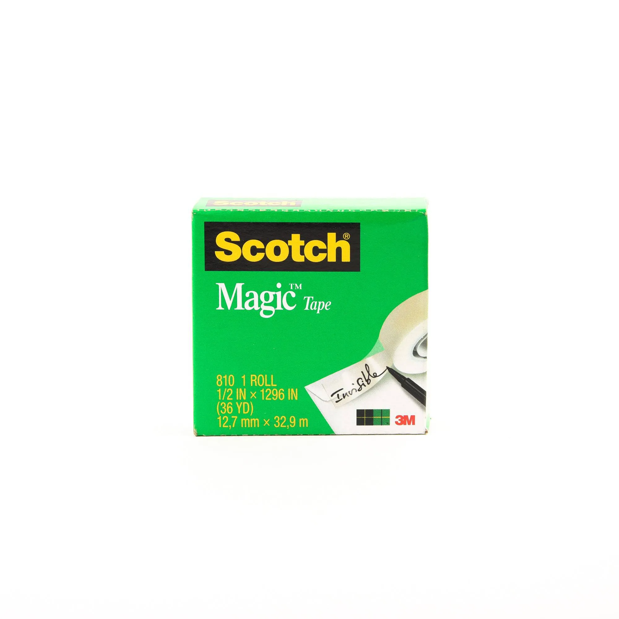 Scotch Magic Tape in Box 1/2 x 36 yd 12mm x 33m