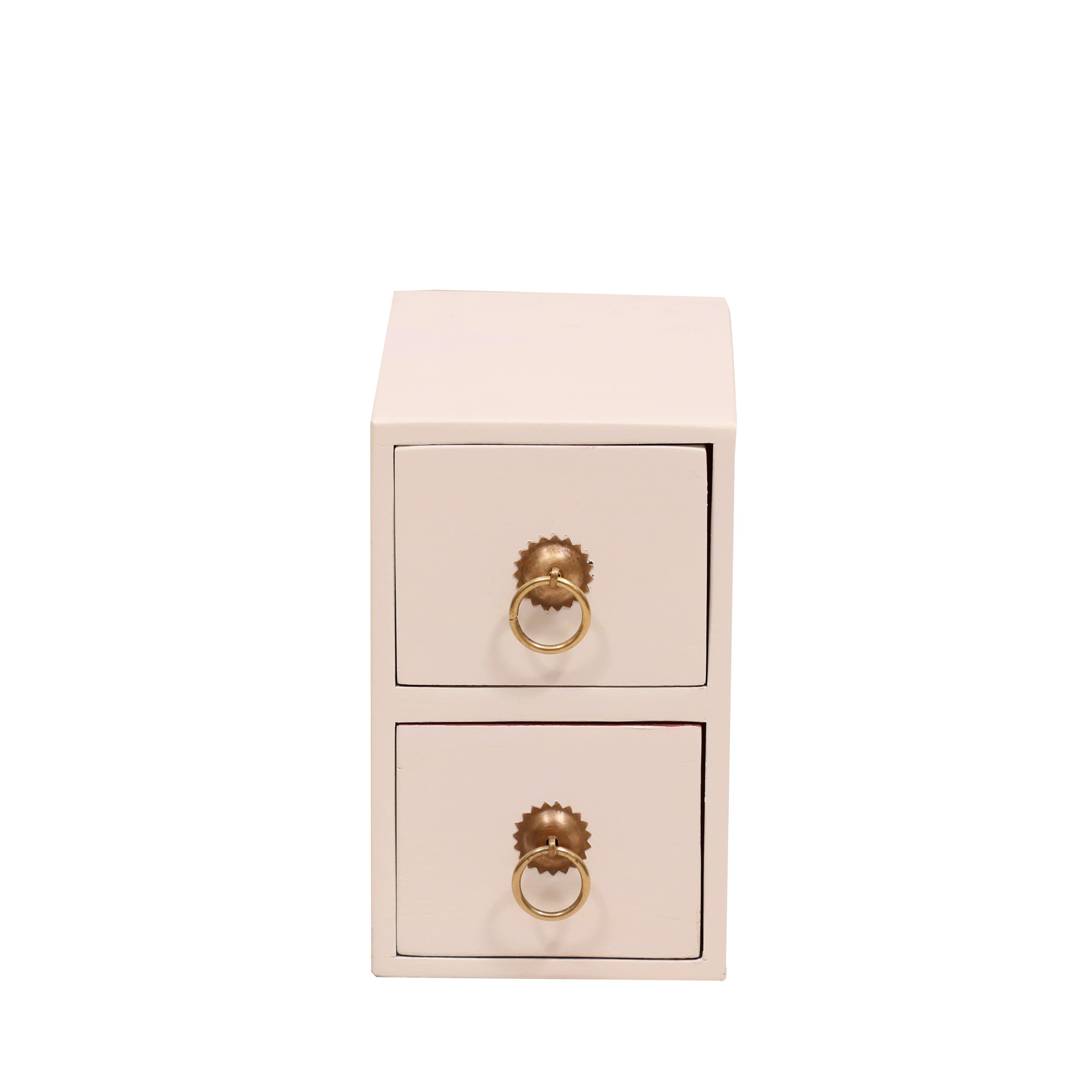 Serene Colorful Desk Organizer (White)