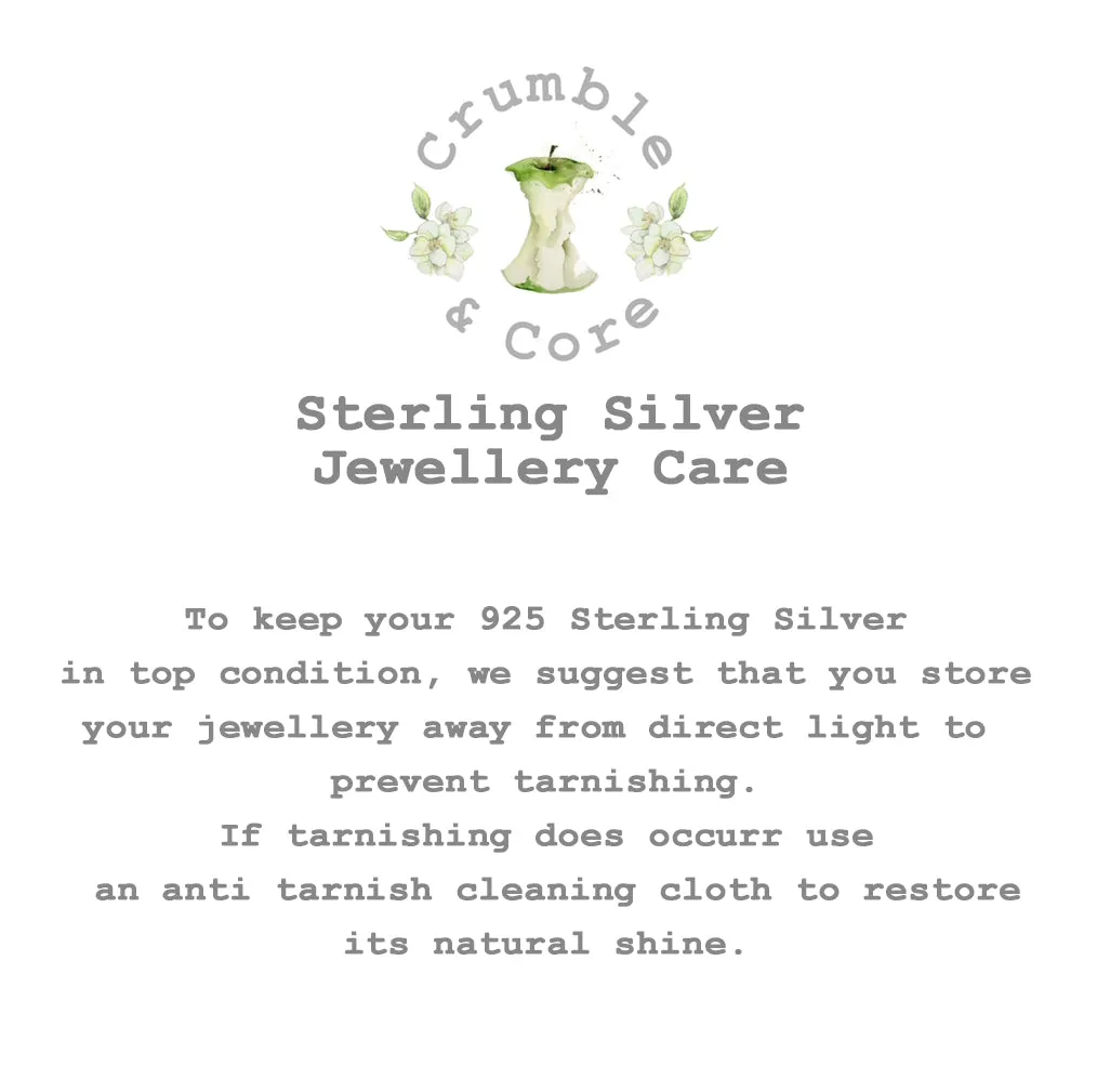 Sterling Silver Stud Earrings on Plantable Seed Card - Handcrafted Boxed Garden Shed Design