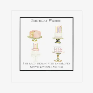 Stevie Streck Designs | Boxed Note Cards - Birthday Wishes