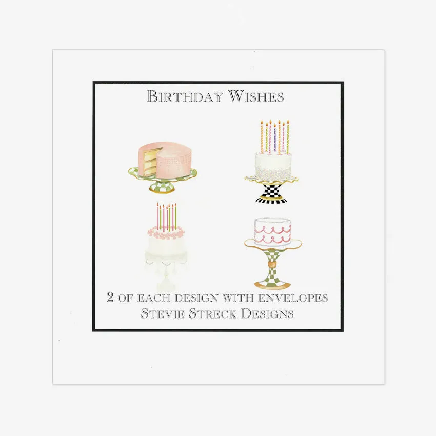 Stevie Streck Designs | Boxed Note Cards - Birthday Wishes