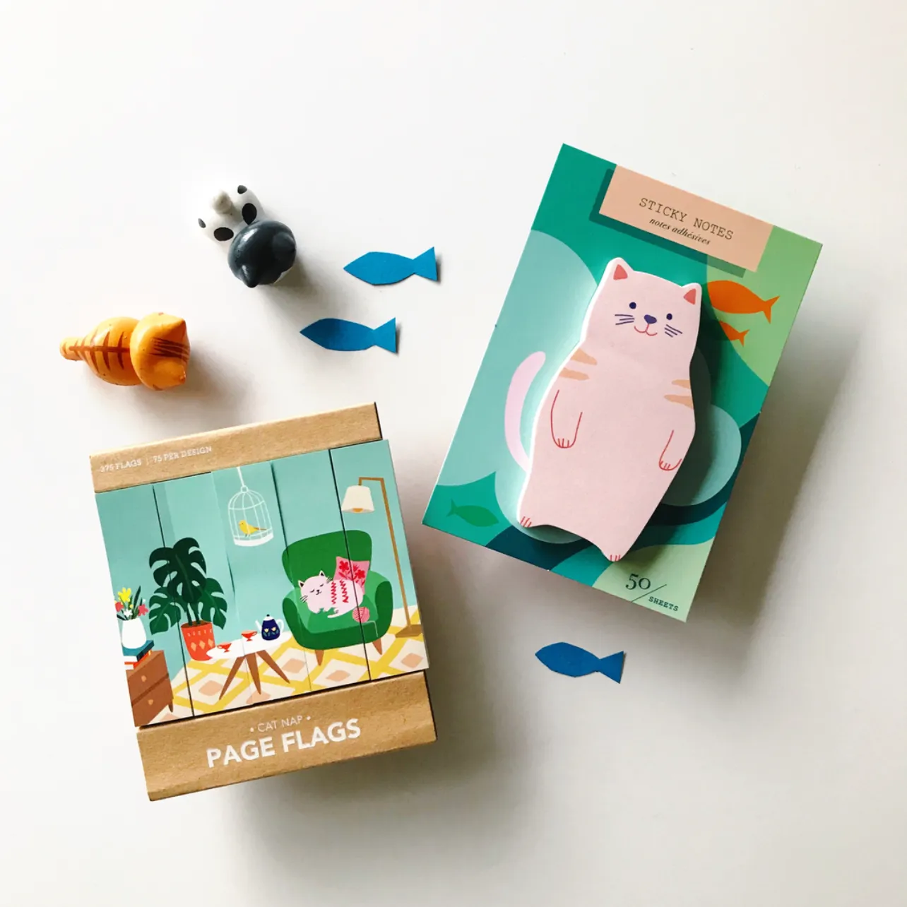 Sticky Notes: Pink Cat