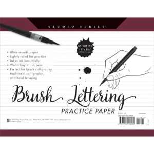 Studio Series Brush Lettering Practice Paper