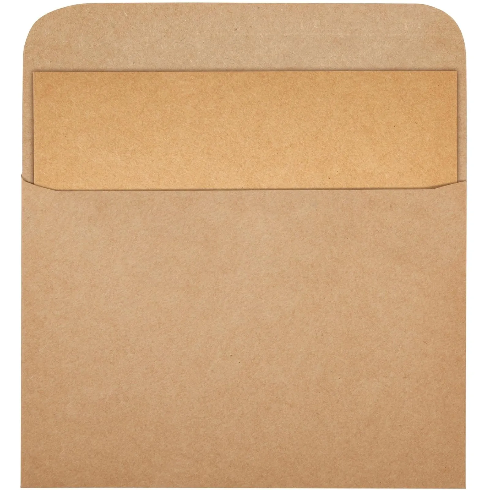 Sustainable Greetings: Kraft Paper Blank Cards and Envelopes - 4x6 inches (100 Pack)