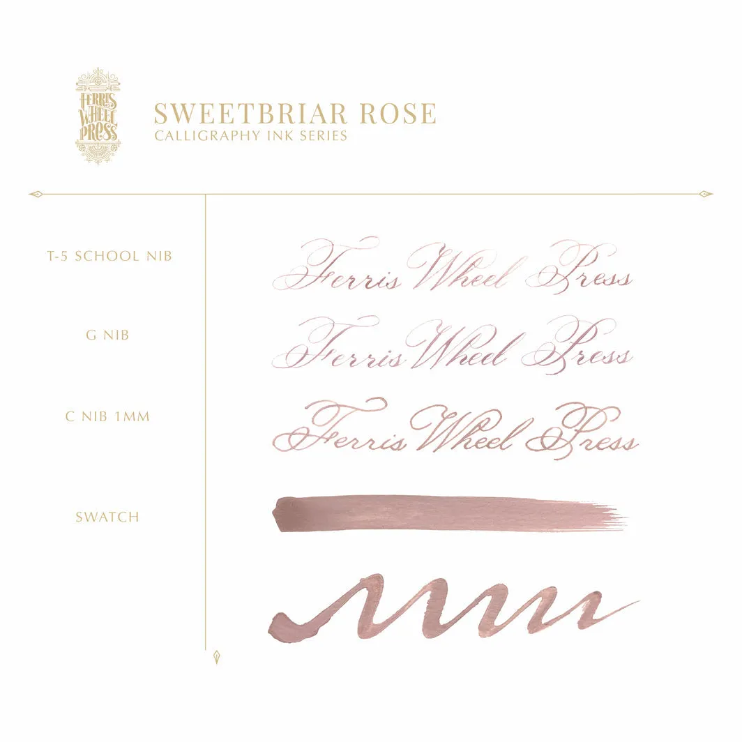 Sweetbriar Rose (Calligraphy Ink) - 28ml