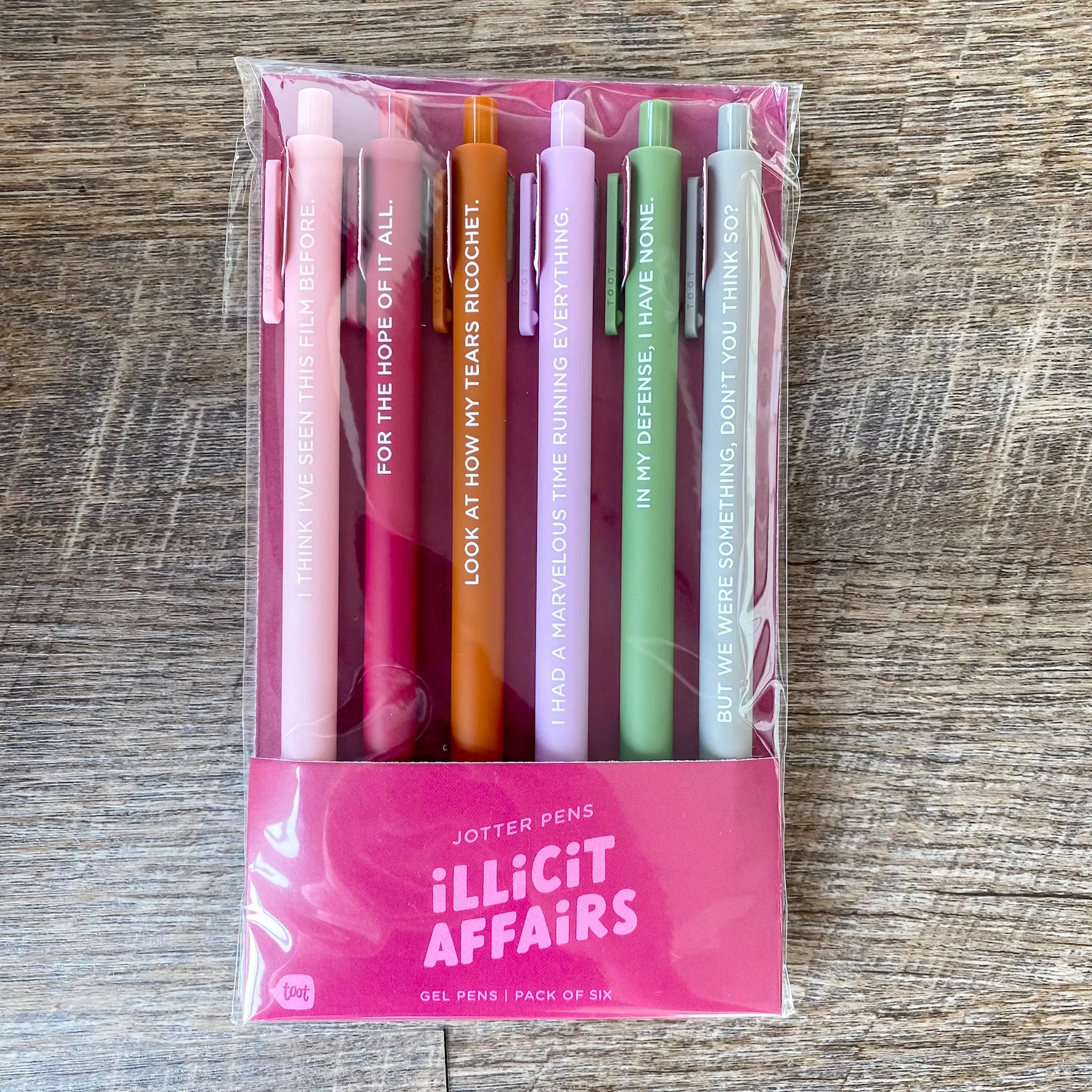 Swiftie Jotter Pens - Illicit Affairs
