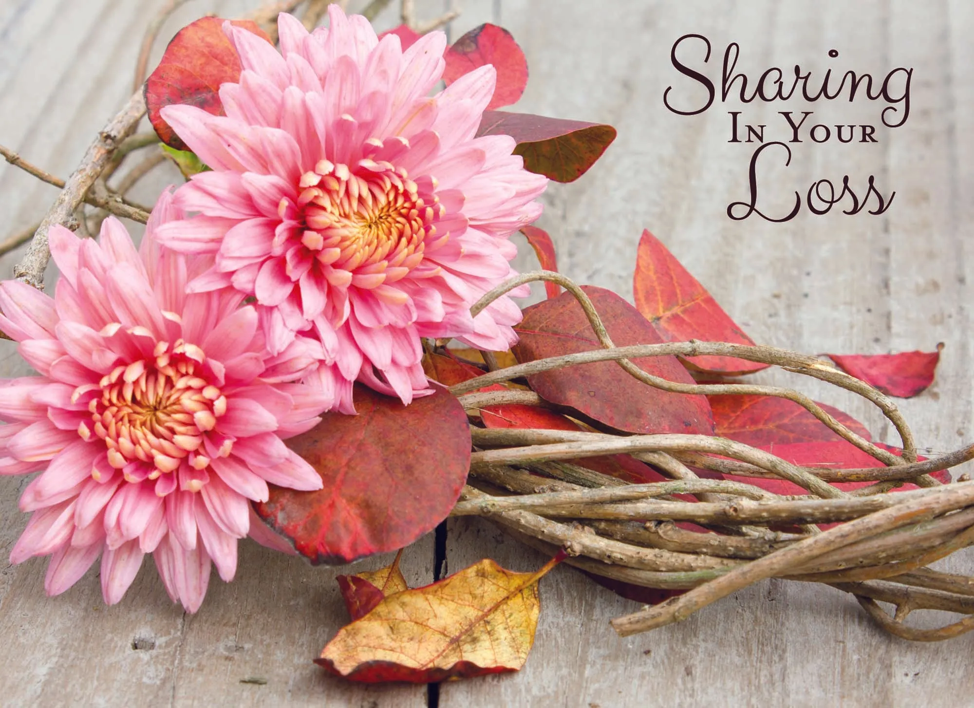 Sympathy - Rustic Flowers