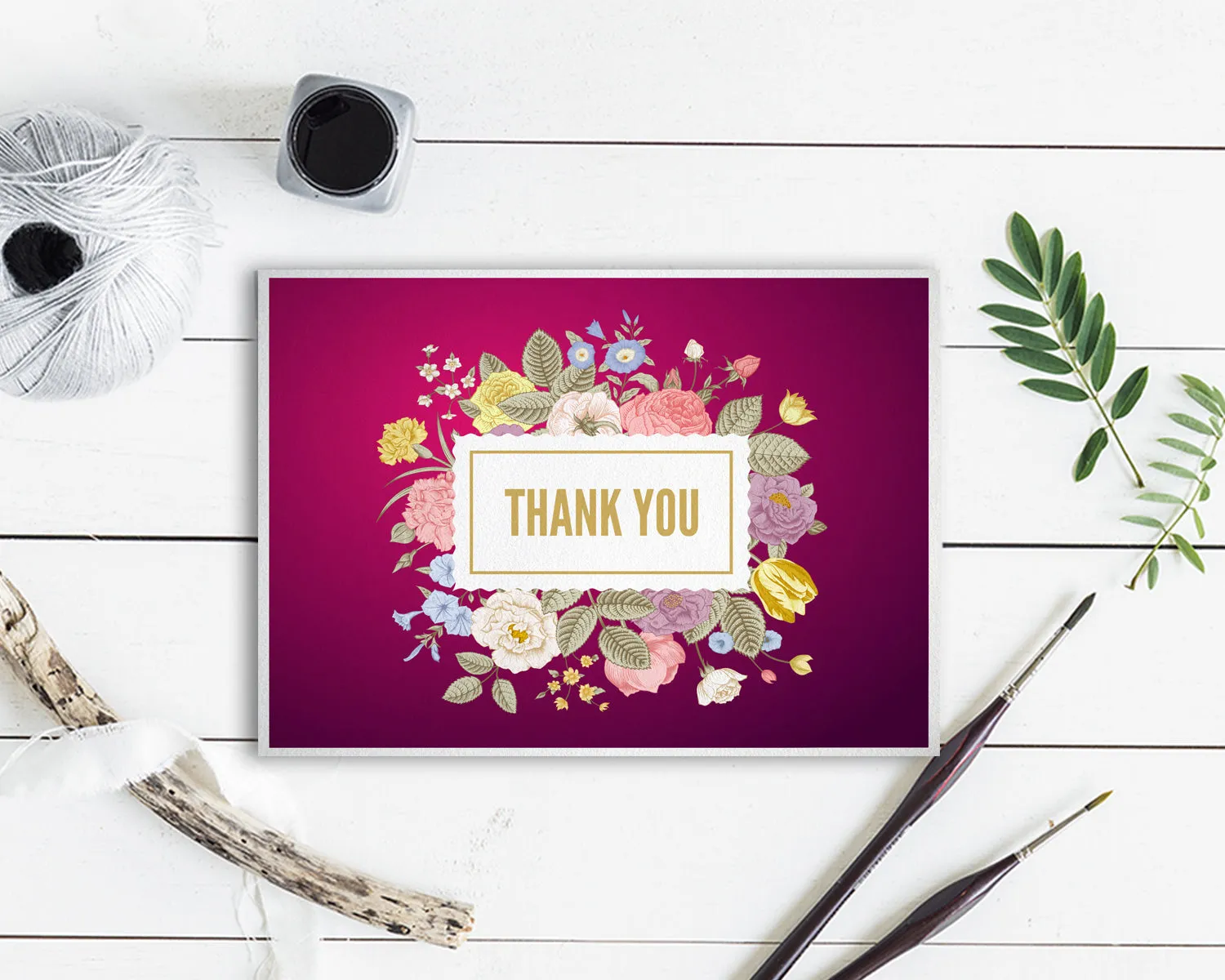Thank you Messages Note Cards