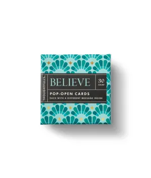 Thoughtful Pop-Open Cards - Believe