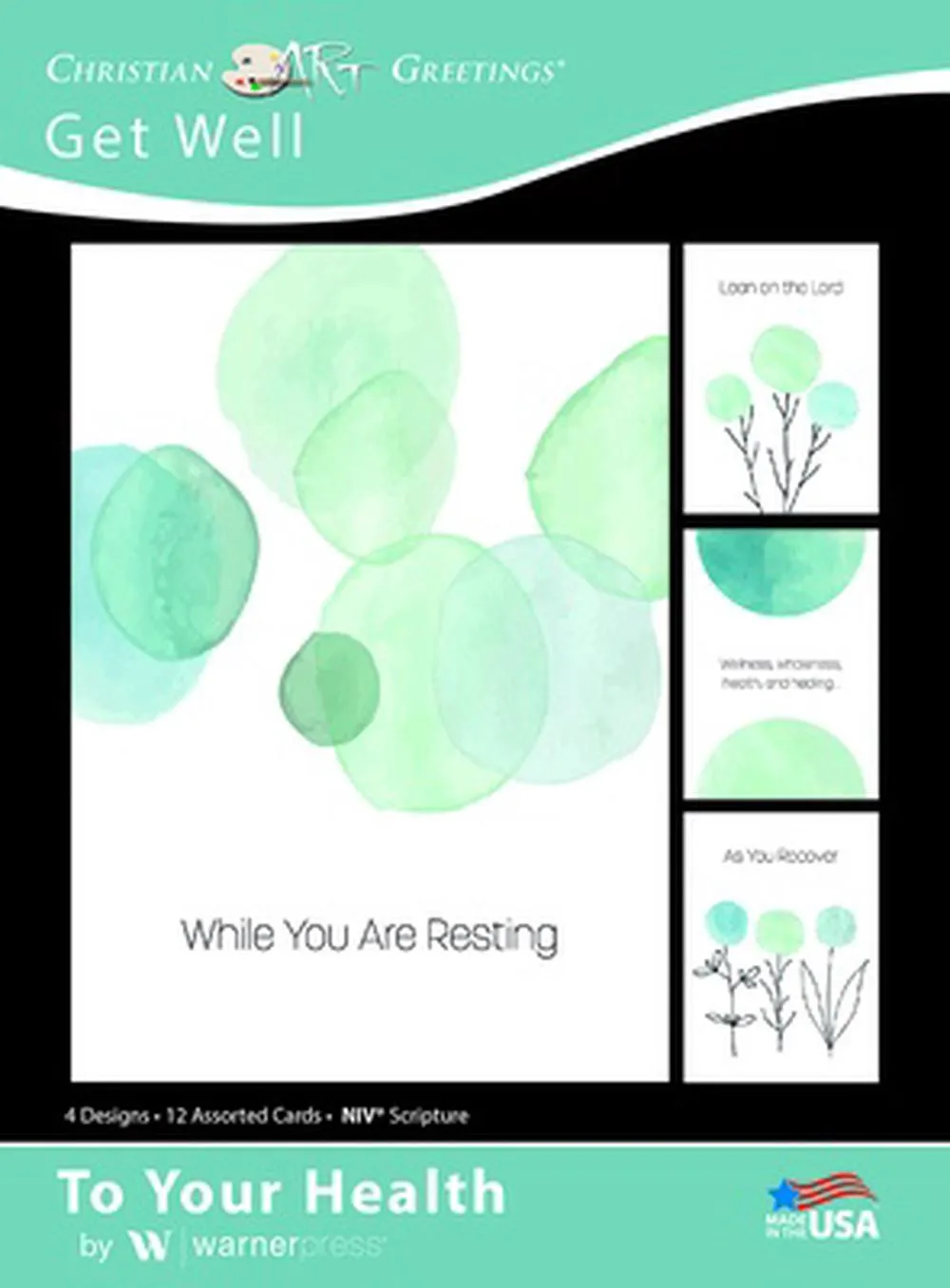 To Your Health Get Well Boxed Cards (box of 12)