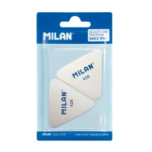 Triangular synthetic rubber erasers 428