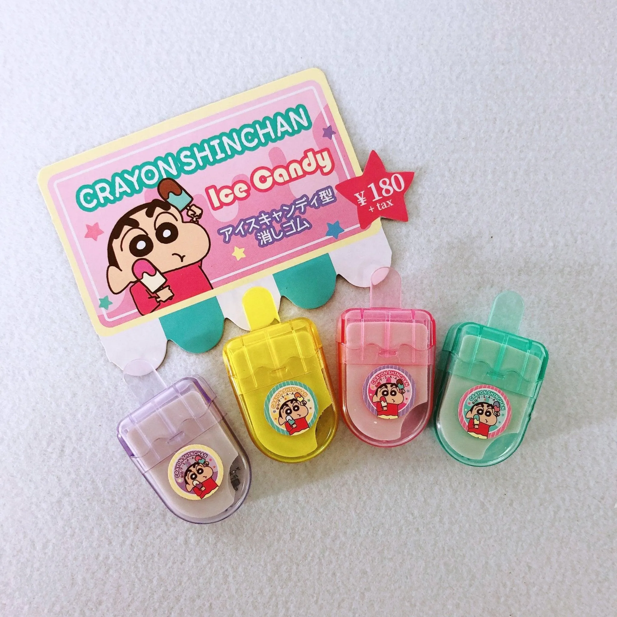 T'S FACTORY KS-55400 Crayon Shin-chan Popsicle Eraser Modeling Eraser