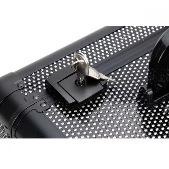 VER Beauty - Black Krystal Rolling Case