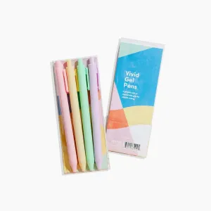 Vivid Gel Pen Pack (Pastel)