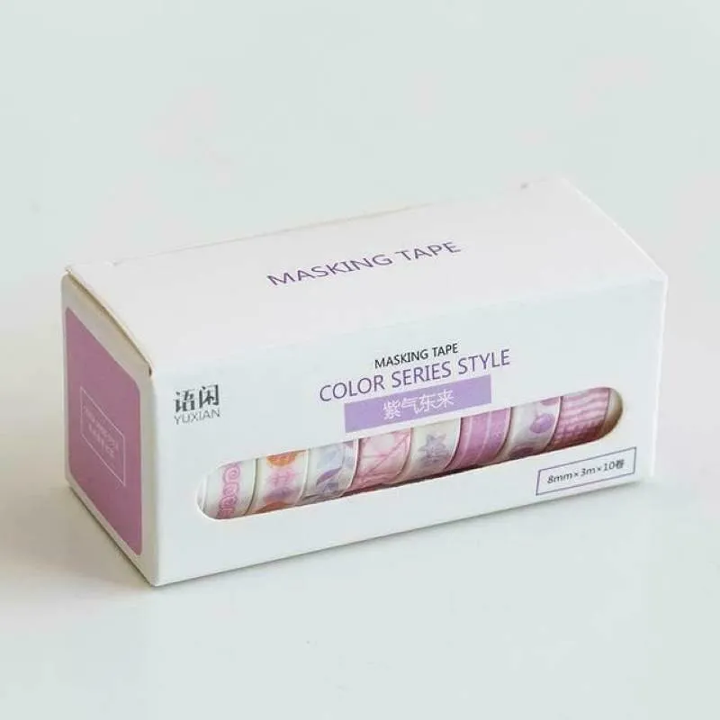 Washi Tape Set - Color Series