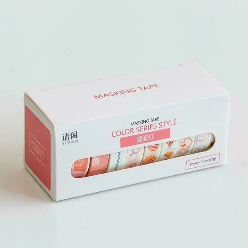 Washi Tape Set - Color Series