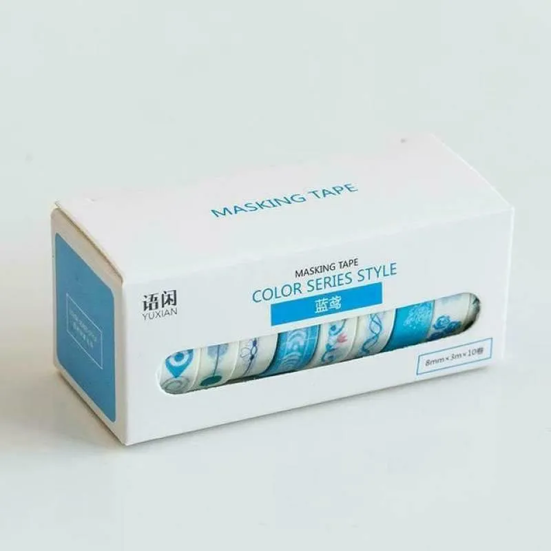 Washi Tape Set - Color Series