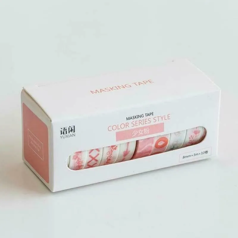 Washi Tape Set - Color Series