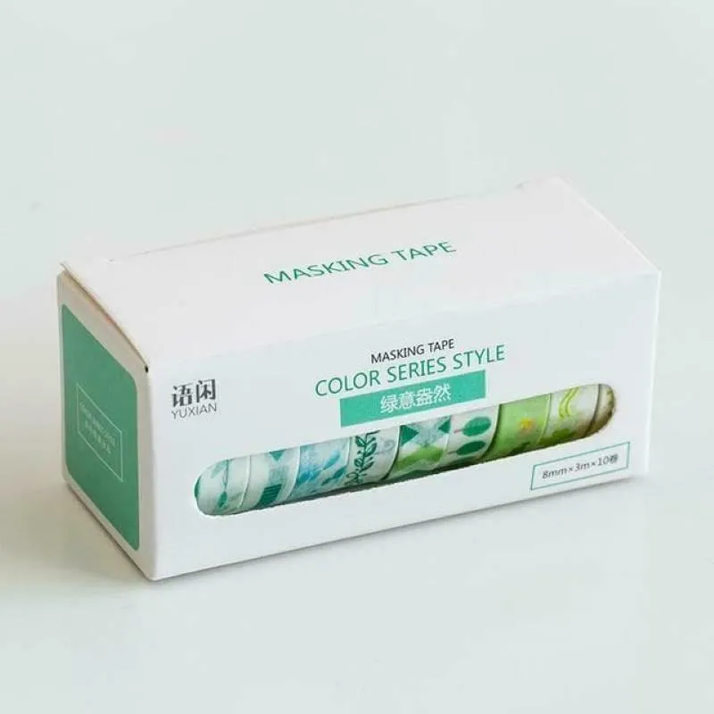 Washi Tape Set - Color Series