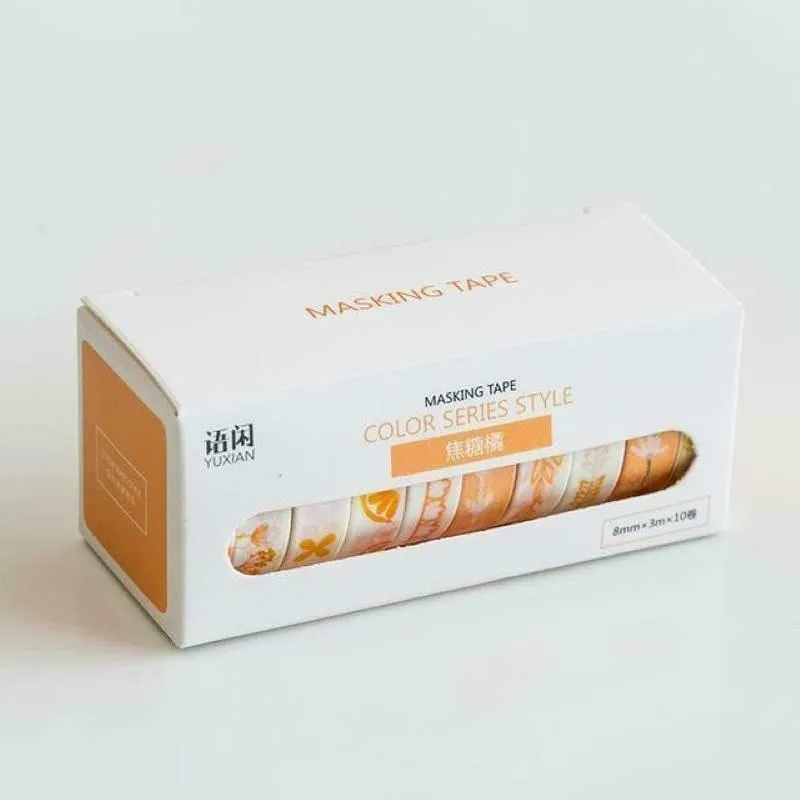 Washi Tape Set - Color Series