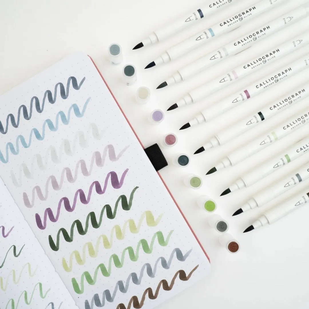 Winterscapes Calliograph Pens