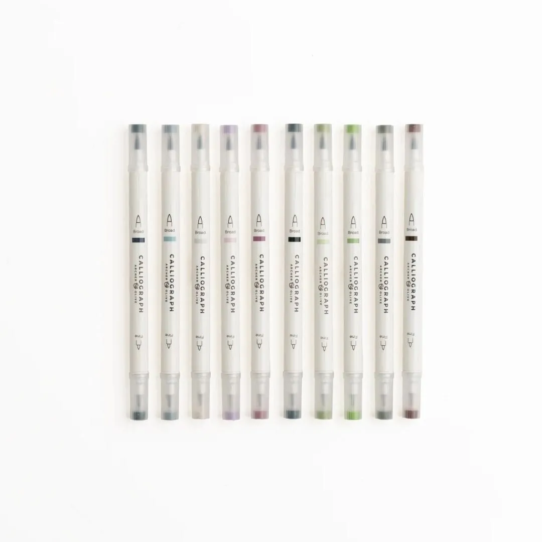 Winterscapes Calliograph Pens