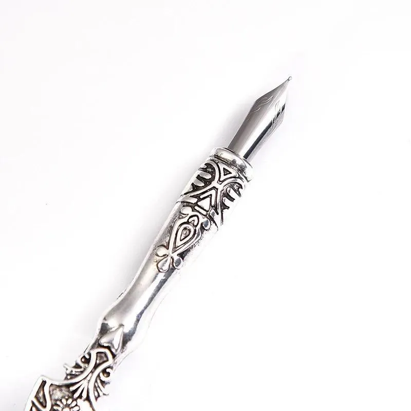 Yellow Goose Retro Feather Calligraphy Dip Quill Pen