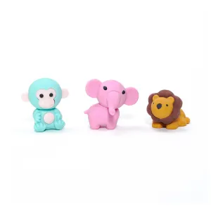Yoobi 3D Erasers - Zoo