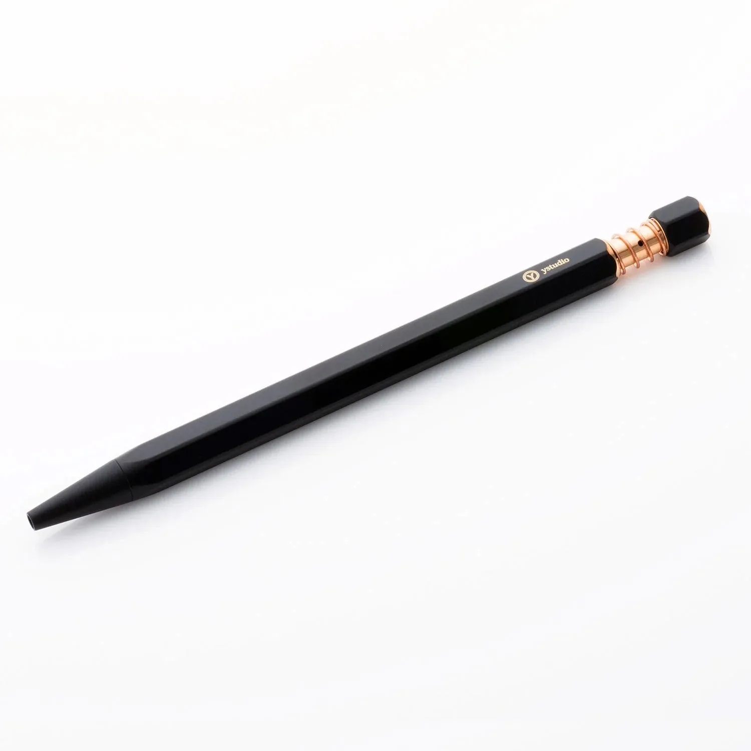 YSTUDIO Classic Revolve Spring Ball Pen, Black
