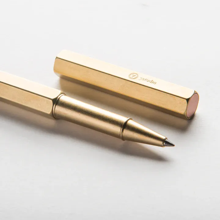 ystudio Stat-02b Classic Rollerball Pen